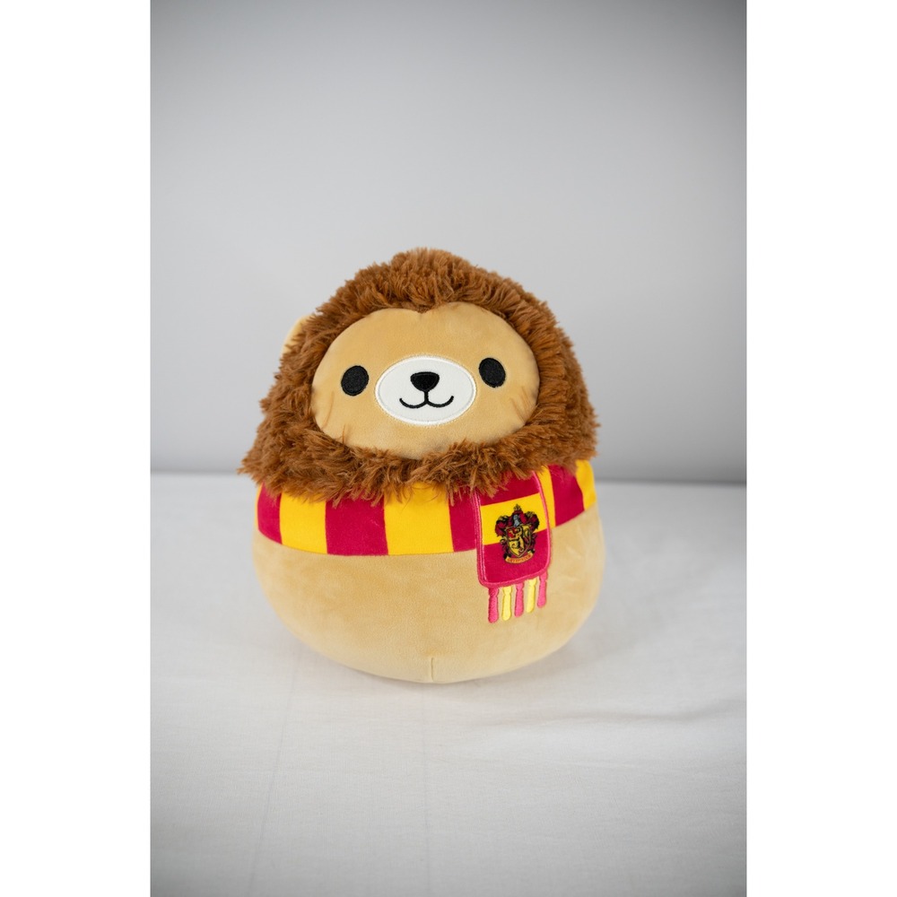 Squishmallows Harry Potter Gryffindor Lion Plush 11 Inch‎ Tan toy Hogwarts